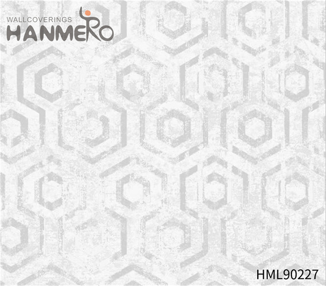 HANMERO Non-woven Restaurants Geometric Bronzing European High Quality 0.53*10M purchase wallpaper