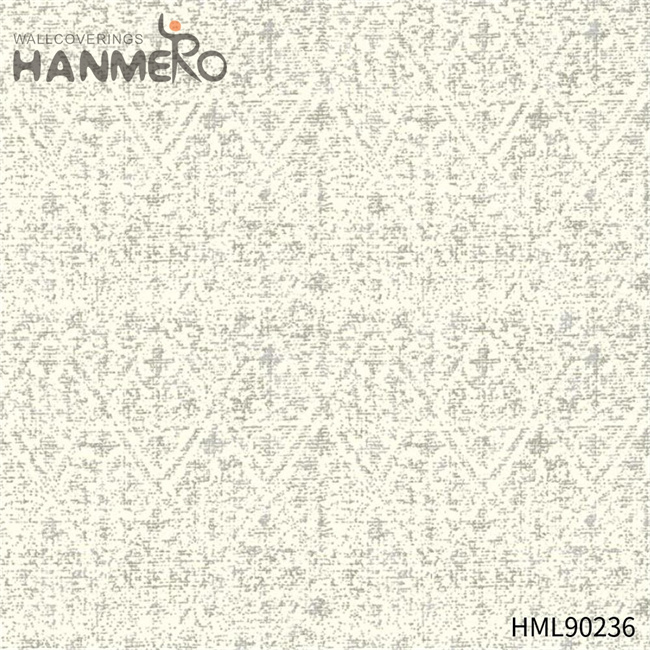 HANMERO Non-woven Bronzing Geometric High Quality European Restaurants 0.53*10M wallpaper books