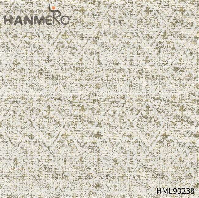HANMERO Geometric High Quality Non-woven Bronzing European Restaurants 0.53*10M wallpaper for kitchen walls