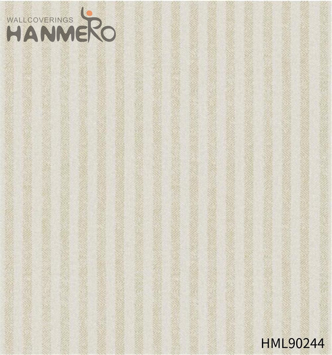 HANMERO High Quality Non-woven Geometric 0.53*10M wallpapers and wallcoverings Restaurants Bronzing European