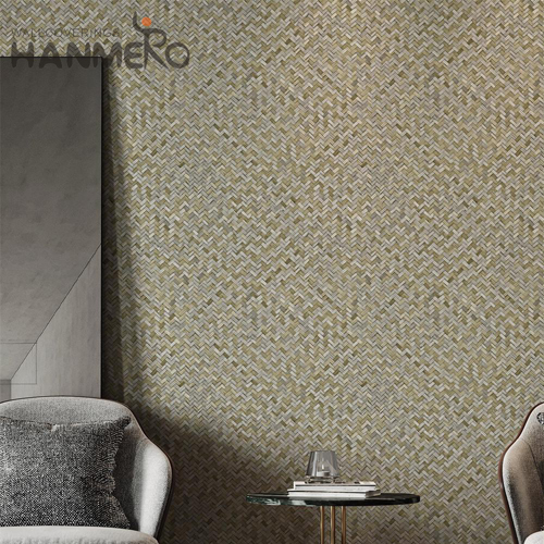 HANMERO PVC Manufacturer Geometric Embossing Modern Cinemas 0.53*10M where to buy wallpaper