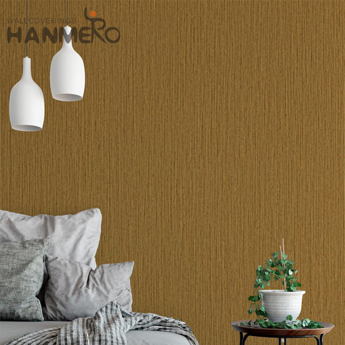 HANMERO PVC Manufacturer Geometric Embossing Modern Cinemas wallcovering wallpaper 0.53*10M