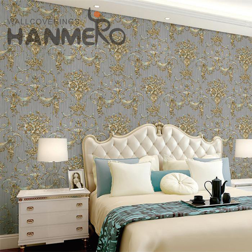HANMERO PVC High Quality wallpaper outlet online Embossing Modern Photo studio 0.53*10M Geometric