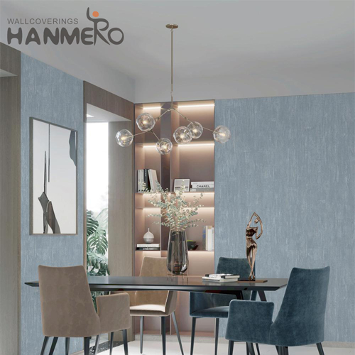 HANMERO PVC modern home wallpaper Geometric Embossing Classic Lounge rooms 0.53*10M Wholesale