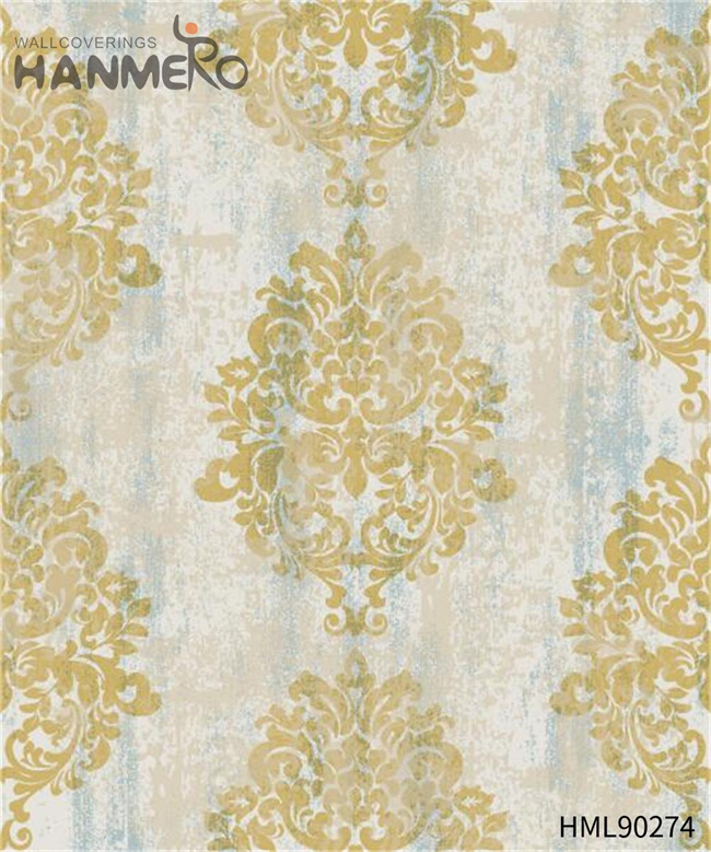 HANMERO Wholesale Non-woven Flowers Bronzing European Photo studio 0.53*10M buy wallpaper border