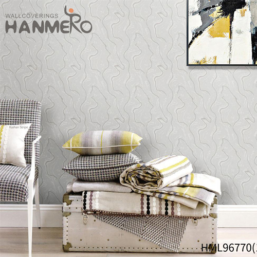 HANMERO PVC Seller Geometric where can i get wallpaper Pastoral Home 0.53*10M Wet Embossing