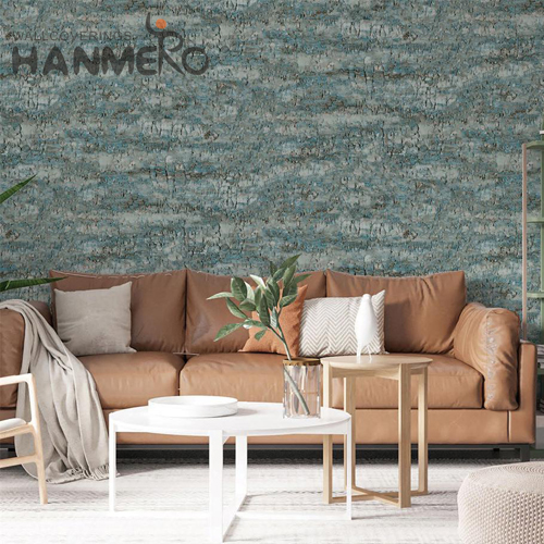 HANMERO PVC High Quality wallpaper manufacturers Rotary Screen Foam European Photo studio 0.53*10M Geometric