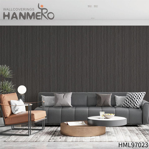 HANMERO PVC Hot Selling Geometric Wet Embossing home wallpaper price Hallways 0.53*10M Pastoral
