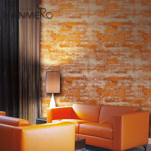 HANMERO PVC Manufacturer Geometric Embossing Modern where to shop for wallpaper 0.53*10M Cinemas