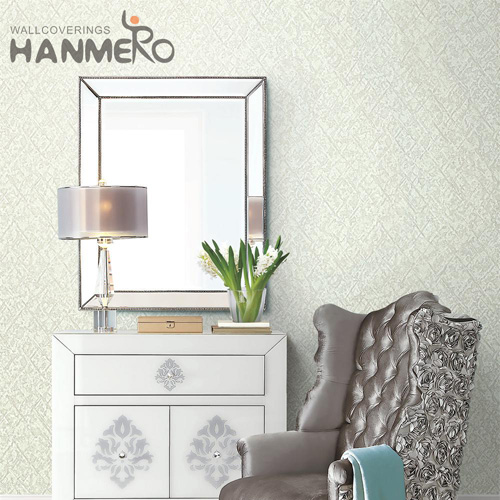 HANMERO PVC shop for wallpaper Geometric Embossing Modern Cinemas 1.06*15.6M New Style
