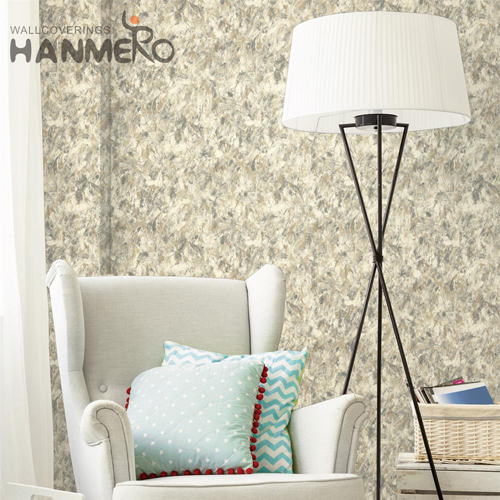 HANMERO PVC 1.06*15.6M Geometric Embossing Modern Cinemas New Style wall decoration paper design