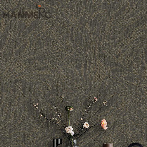 HANMERO PVC New Style Geometric Embossing Modern store wallpaper 0.53*10M House