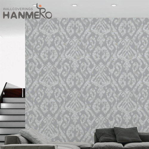 HANMERO PVC New Style Geometric Embossing House Modern 0.53*10M wallpapers for designers