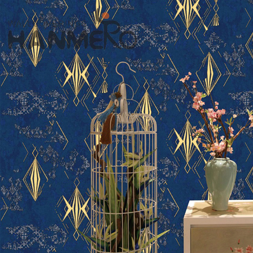 HANMERO kids wallpaper Factory Sell Directly Geometric Embossing Classic Kids Room 0.53*10M PVC