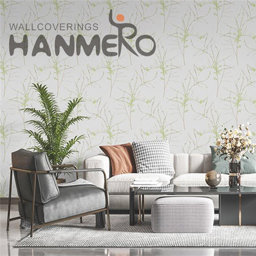 HANMERO where to buy wallpaper Simple Geometric Embossing Modern TV Background 1.06*15.6M PVC