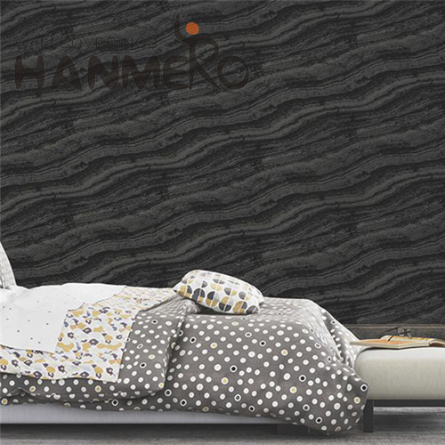 HANMERO PVC Simple Geometric Embossing wallpaper manufacturers TV Background 1.06*15.6M Modern