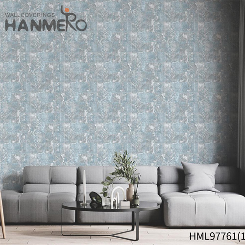 HANMERO PVC Simple Geometric Embossing Modern unique wallpaper for walls 1.06*15.6M TV Background