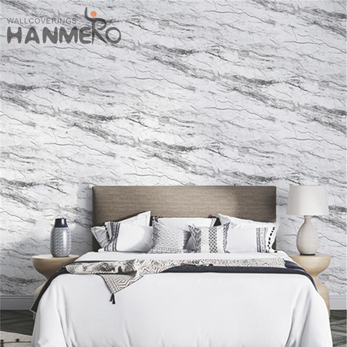 HANMERO PVC 1.06*15.6M Geometric Embossing Modern TV Background Simple home decor wallpaper designs