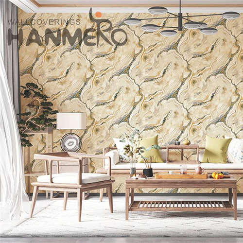 HANMERO PVC Simple Geometric TV Background Modern Embossing 1.06*15.6M retro wallpaper