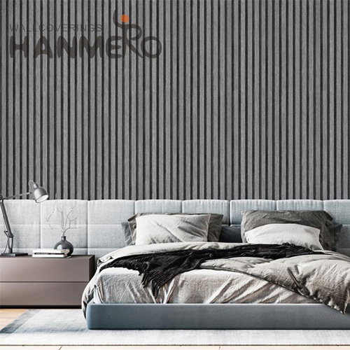 HANMERO PVC Removable latest wallpaper Embossing Modern Bed Room 0.53*10M Geometric