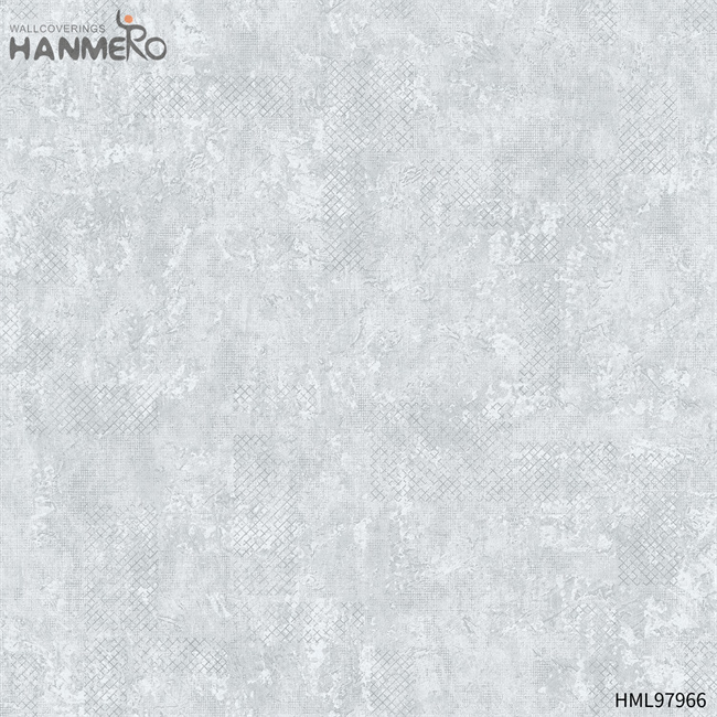 HANMERO PVC room wallpaper Geometric Embossing Modern Photo studio 0.53*10M Factory Sell Directly