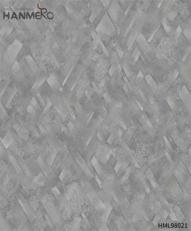 HANMERO best wallpaper for living room Factory Sell Directly Geometric Embossing Modern Photo studio 0.53*10M PVC