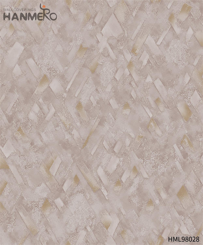 HANMERO design wallpaper online Factory Sell Directly Geometric Embossing Modern Photo studio 0.53*10M PVC