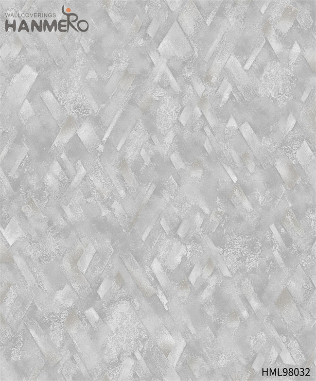 HANMERO wallpaper of room Factory Sell Directly Geometric Embossing Modern Photo studio 0.53*10M PVC