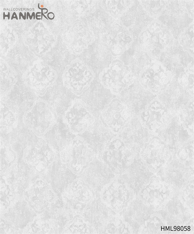 HANMERO PVC Embossing Geometric Dealer Modern Home 0.53*10M wallpaper home design