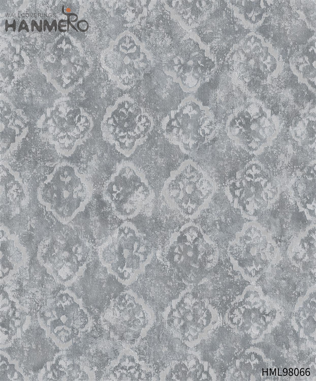 HANMERO Dealer PVC Geometric 0.53*10M store wallpaper Home Embossing Modern