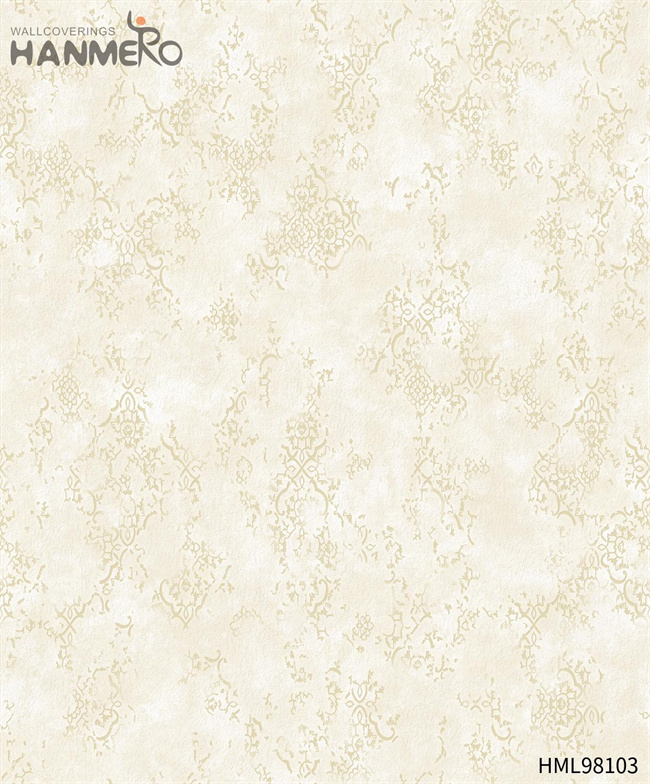 HANMERO online shopping for wallpapers Dealer Geometric Embossing Modern Home 0.53*10M PVC