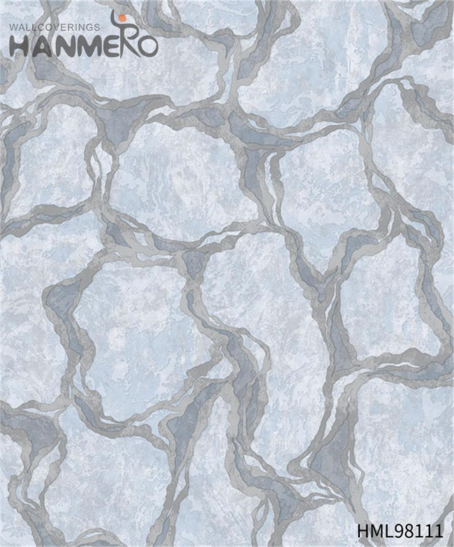 HANMERO PVC wallpaper for walls Geometric Embossing Modern TV Background 0.53*10M Nature Sense