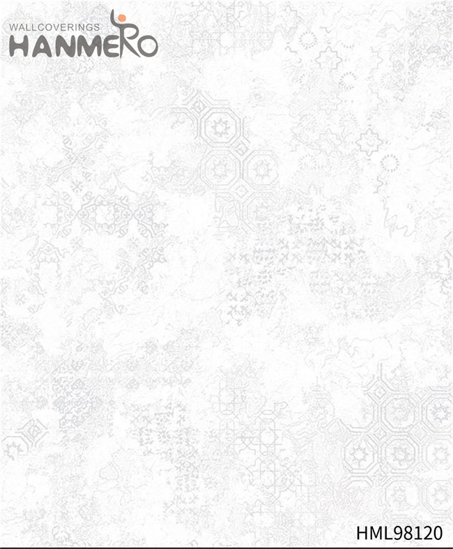 HANMERO PVC Nature Sense Geometric 0.53*10M Modern TV Background Embossing wallpaper designer