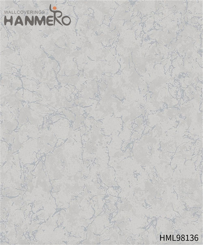 HANMERO PVC Geometric Nature Sense Embossing Modern TV Background 0.53*10M decorative wall paper