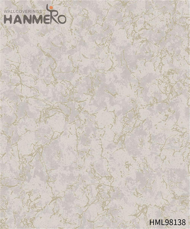 HANMERO 0.53*10M wallpaper decorating Geometric Embossing Modern TV Background Nature Sense PVC