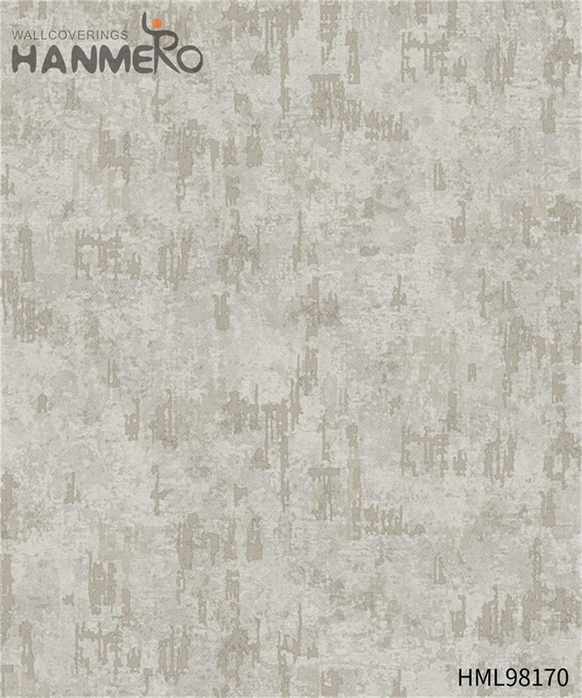 HANMERO wallpaper boarders Nature Sense Geometric Embossing Modern TV Background 0.53*10M PVC