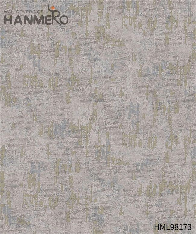 HANMERO unique designer wallpaper Nature Sense Geometric Embossing Modern TV Background 0.53*10M PVC