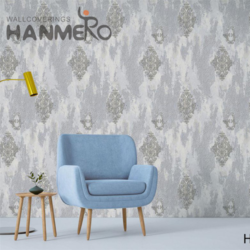 HANMERO PVC Decor Geometric Embossing Modern Home Wall 0.53*10M wallpaper sale