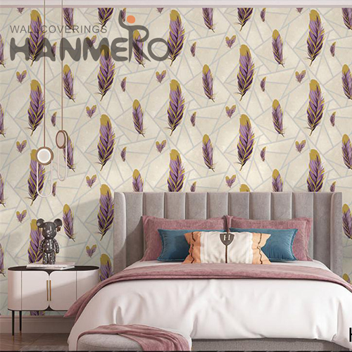 HANMERO PVC Awesome Landscape Embossing wallpaper designs for bathroom Home Wall 0.53*10M European
