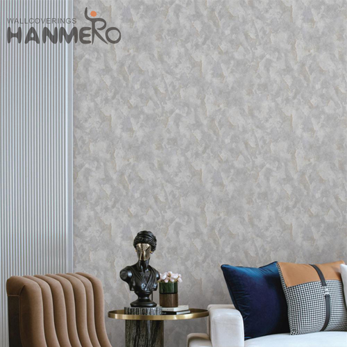 HANMERO PVC house wallpaper design Landscape Embossing Modern Living Room 0.53*10M Manufacturer