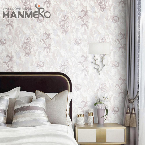 HANMERO PVC Manufacturer wallpaper price Embossing Modern Living Room 0.53*10M Landscape