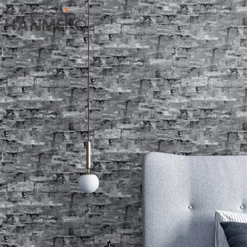 HANMERO 0.53*10M Manufacturer Landscape Embossing Modern Living Room PVC wallpaper for interior