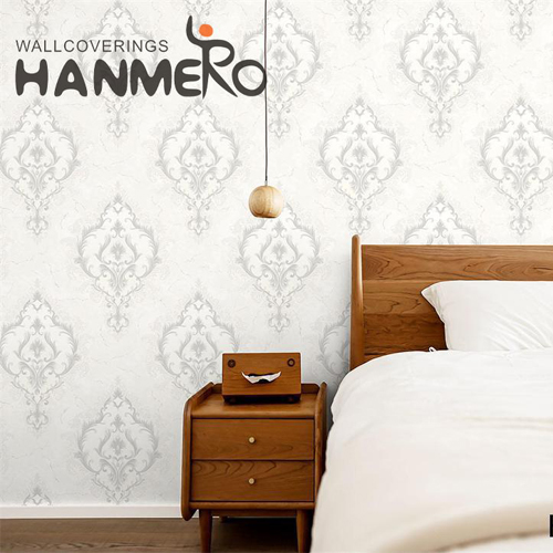 HANMERO PVC Simple Flowers Embossing wallpaper for room Nightclub 1.06M Pastoral