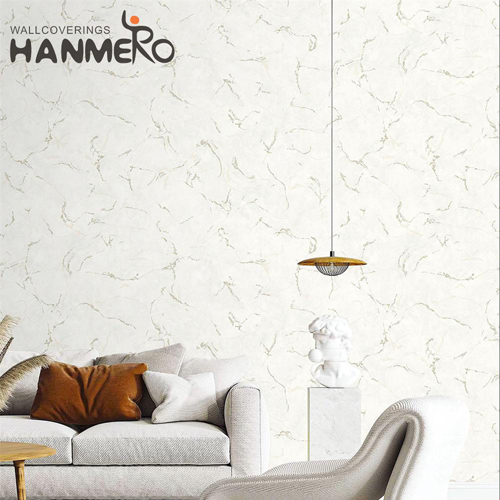 HANMERO PVC Simple Flowers 1.06M Pastoral Nightclub Embossing wallpaper for walls for sale