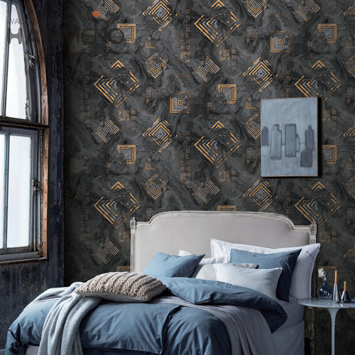 HANMERO PVC Professional Landscape Embossing wallpaper of home Lounge rooms 0.53*10M Pastoral