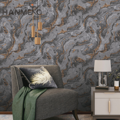 HANMERO 0.53*10M Professional Landscape Embossing Pastoral Lounge rooms PVC house decoration wallpaper