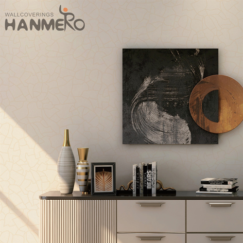 HANMERO PVC Professional 0.53*10M Embossing Pastoral Lounge rooms Landscape bedroom wall wallpaper