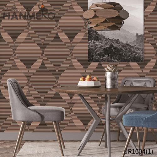 HANMERO kitchen wallpaper Professional Geometric Embossing Modern Lounge rooms 0.53*10M Non-woven