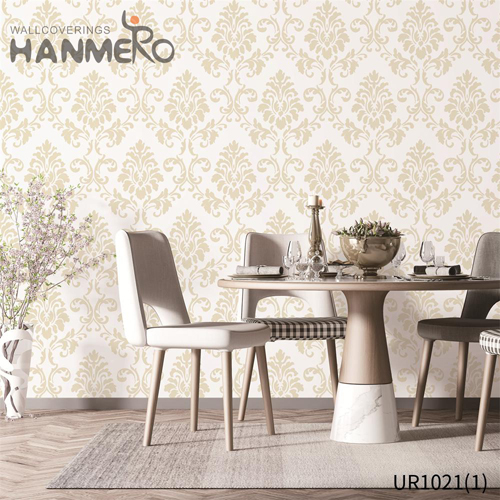 HANMERO Non-woven Professional Geometric Embossing wallpaper companies Lounge rooms 0.53*10M Modern