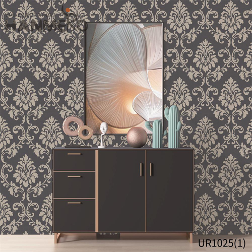 HANMERO 0.53*10M Professional Geometric Embossing Modern Lounge rooms Non-woven wallpaper interior